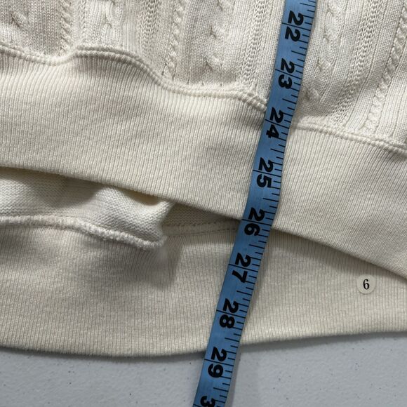 Cutter Buck Sweater Vest Mens XL TG Cable Preppy Tennis V Neck Varsity Academia - Picture 9 of 10